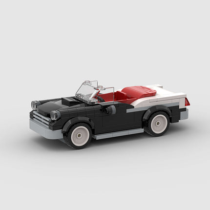 1950's Classic Convertible Custom Car MOC