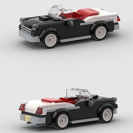 1950's Classic Convertible Custom Car MOC