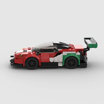 Ferrrari 488 Custom Car MOC