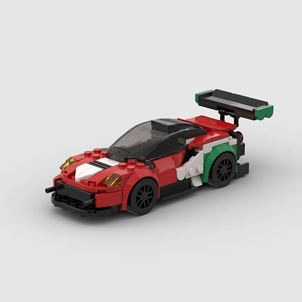 Ferrrari 488 Custom Car MOC