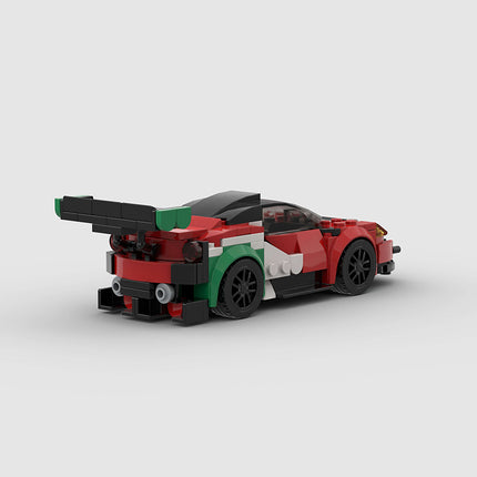 Ferrrari 488 Custom Car MOC