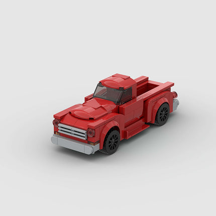 Ford F-100 Pickup Truck Custom Car MOC