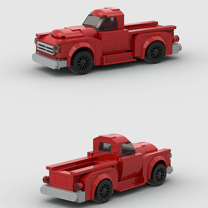 Ford F-100 Pickup Truck Custom Car MOC