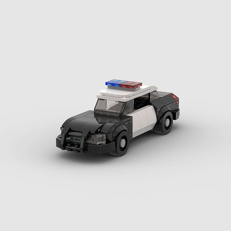 Ford Crown Victoria Police Car Custom Car MOC – Minifigure Bricks