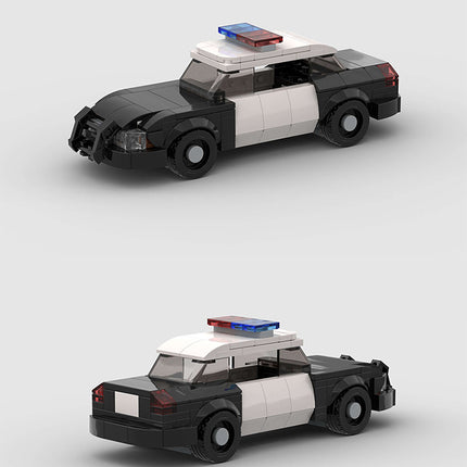 Ford Crown Victoria Police Car Custom Car MOC