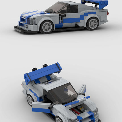 Nissan Skyline R34 Car MOC