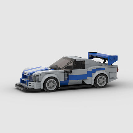 Nissan Skyline R34 Car MOC