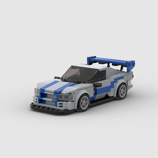 Nissan Skyline R34 Car MOC