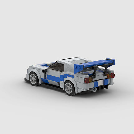 Nissan Skyline R34 Car MOC