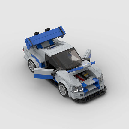 Nissan Skyline R34 Car MOC