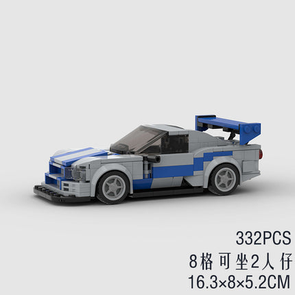 Nissan Skyline R34 Car MOC