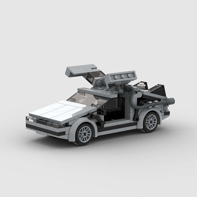 DeLorean Time Machine from Back to the Future Custom Car MOC