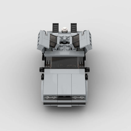 DeLorean Time Machine from Back to the Future Custom Car MOC