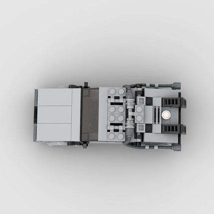 DeLorean Time Machine from Back to the Future Custom Car MOC