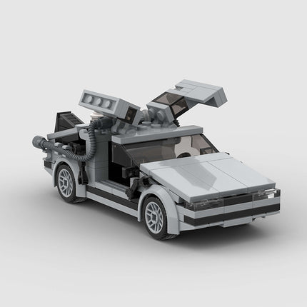 DeLorean Time Machine from Back to the Future Custom Car MOC