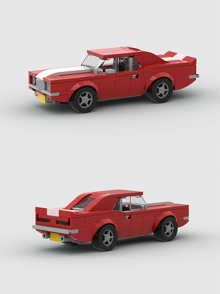 1969 Chevrolet Camaro Custom Car MOC – Minifigure Bricks