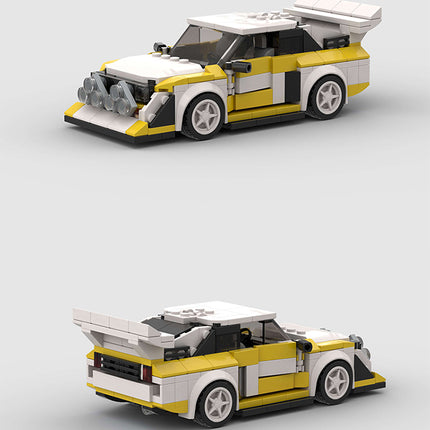 Audi Quattro S1 Custom Car MOC