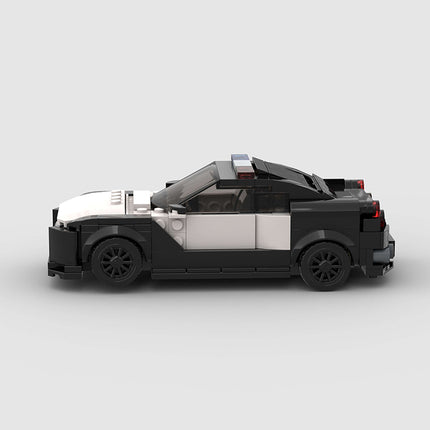 Police Patrol Car Custom Car MOC