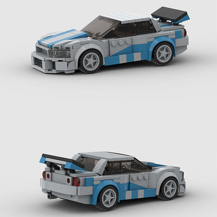 Nissan Skyline R34 Custom Car MOC