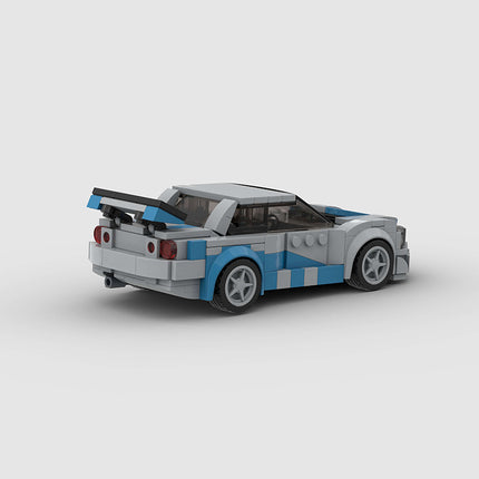 Nissan Skyline R34 Custom Car MOC