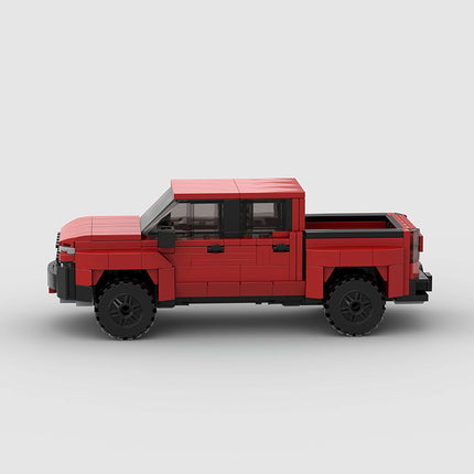 Chevrolet Silverado Pickup Truck Custom Car MOC