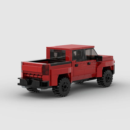 Chevrolet Silverado Pickup Truck Custom Car MOC