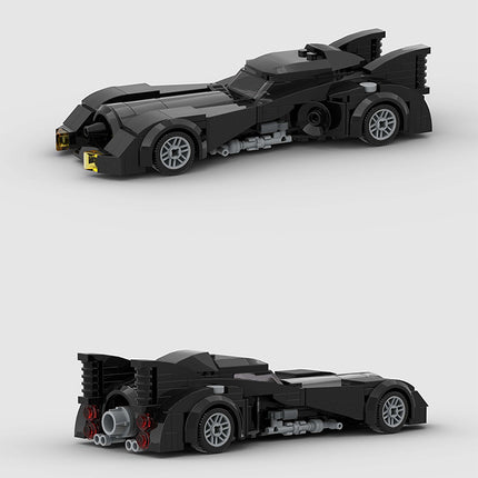 Batman Batmobile Custom Superhero Car MOC