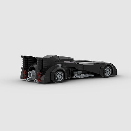 Batman Batmobile Custom Superhero Car MOC