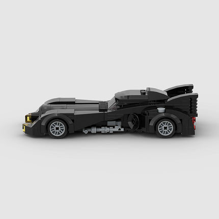 Batman Batmobile Custom Superhero Car MOC
