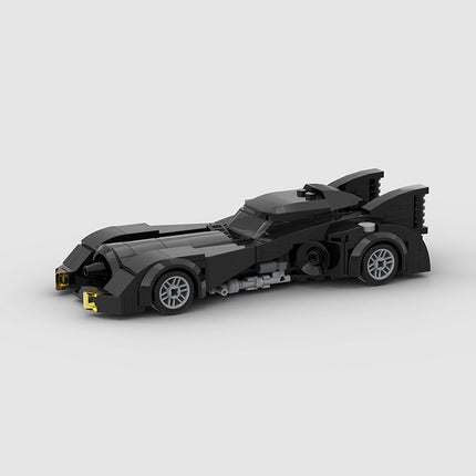 Batman Batmobile Custom Superhero Car MOC