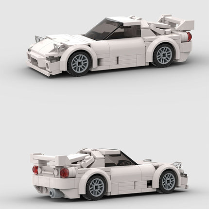 Mazda RX-7 White Custom Car