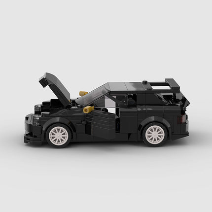 Ford Escort Cosworth Black Custom Car MOC