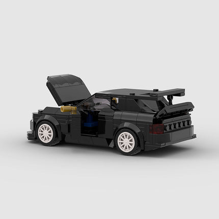 Ford Escort Cosworth Black Custom Car MOC