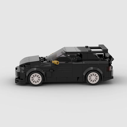 Ford Escort Cosworth Black Custom Car MOC