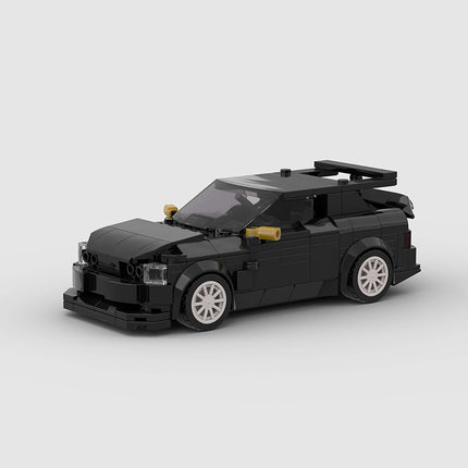 Ford Escort Cosworth Black Custom Car MOC