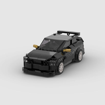 Ford Escort Cosworth Black Custom Car MOC