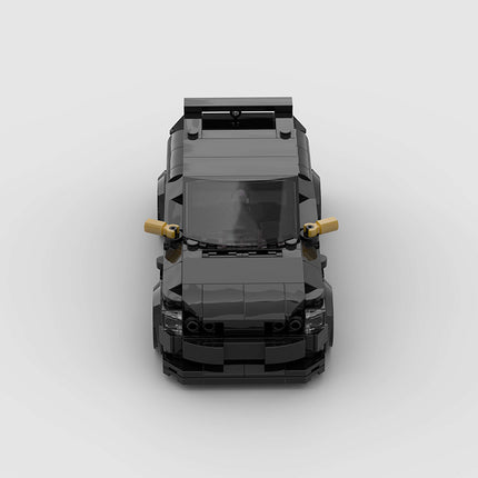 Ford Escort Cosworth Black Custom Car MOC