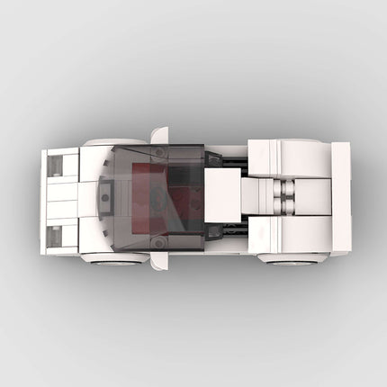 Lamborghini Countach Classic White Custom Car