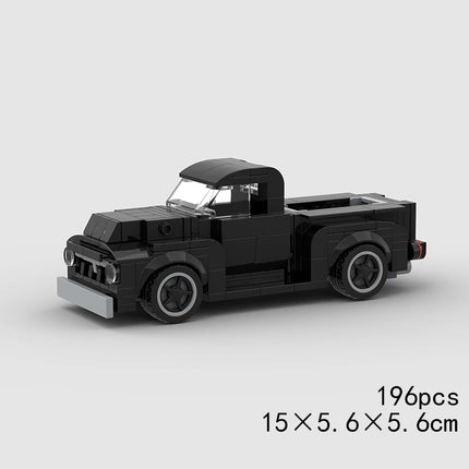 Ford F-100 Pickup Truck Custom Car MOC