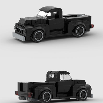 Ford F-100 Pickup Truck Custom Car MOC