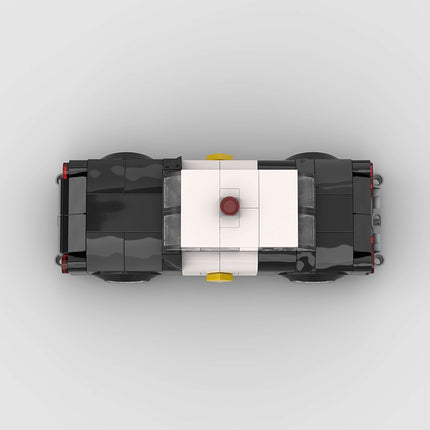 Vintage Police Car Custom Car MOC