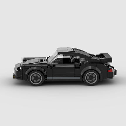 Porsche 911 Turbo Blackbird Custom Car MOC