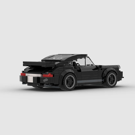 Porsche 911 Turbo Blackbird Custom Car MOC
