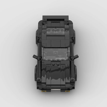 Porsche 911 Turbo Blackbird Custom Car MOC