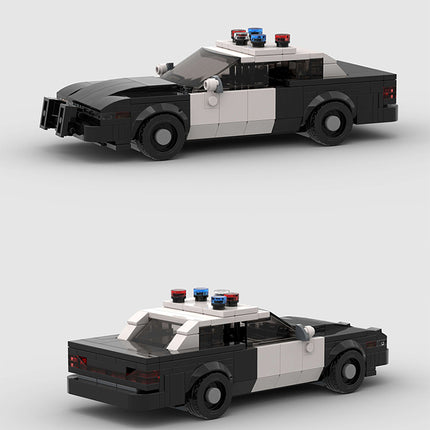 Crown Victoria 1993 Police Interceptor Custom Car MOC