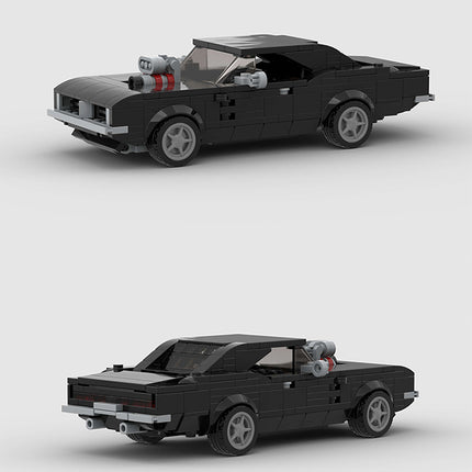 Dodge Hell Charger Classic Custom Car MOC