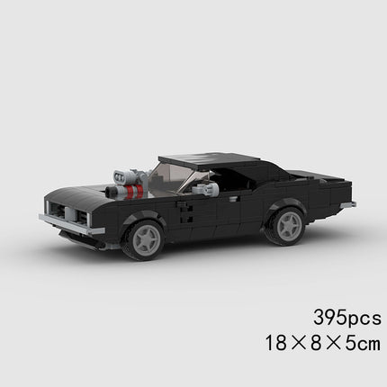 Dodge Hell Charger Classic Custom Car MOC