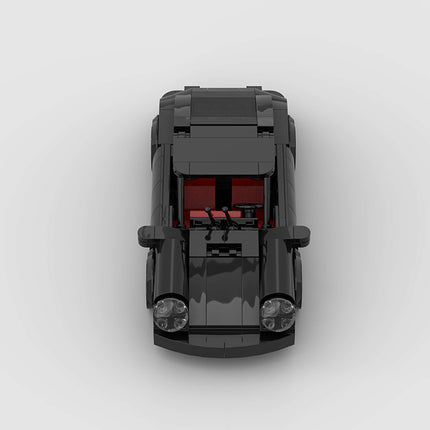 Porsche Black Bird Turbo 930 Custom Car MOC