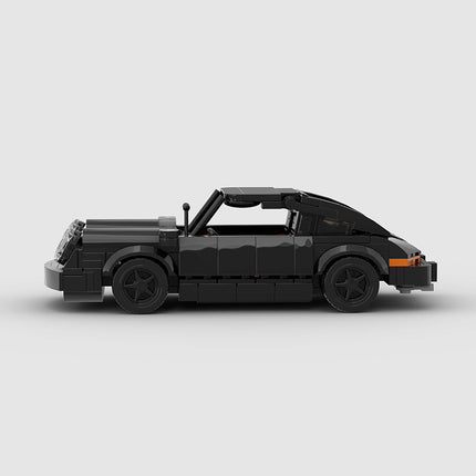 Porsche Black Bird Turbo 930 Custom Car MOC