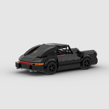 Porsche Black Bird Turbo 930 Custom Car MOC